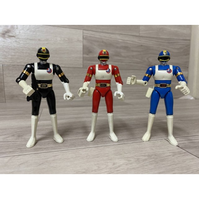当時物 バンダイ 超合金 GC-24 電撃戦隊チェンジマン 3体 セット◇チェンジドラゴン／チェンジペガサス／チェンジペガサス 1985 