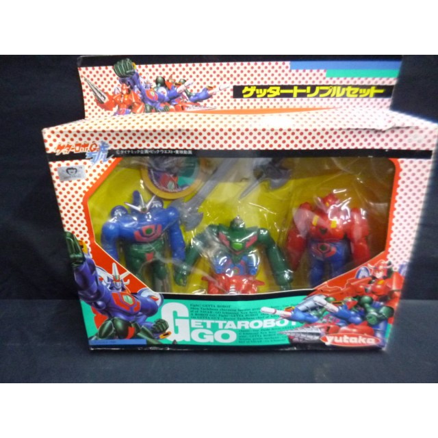  yutaka製 ユタカ ゲッターロボ號 ゲッタートリプルセット　新品未使用デッドストック長期保管 未使用